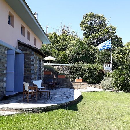 Вилла Tsagkarada Country Estate With Pool Экстерьер фото
