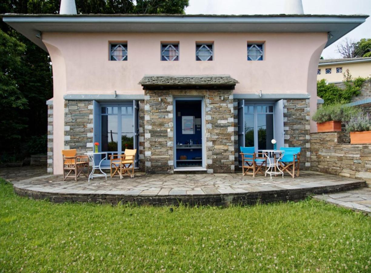 Вилла Tsagkarada Country Estate With Pool Экстерьер фото