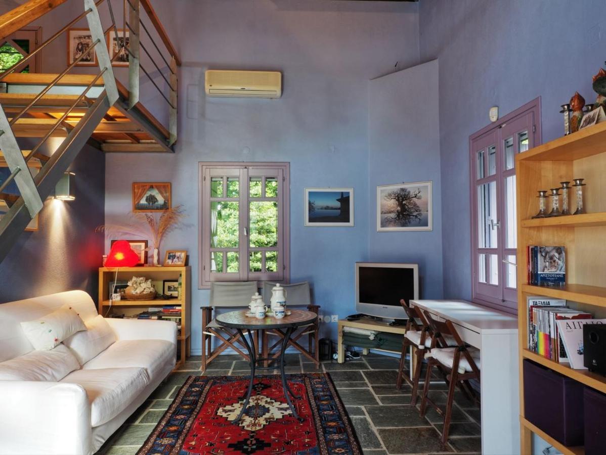 Вилла Tsagkarada Country Estate With Pool Экстерьер фото
