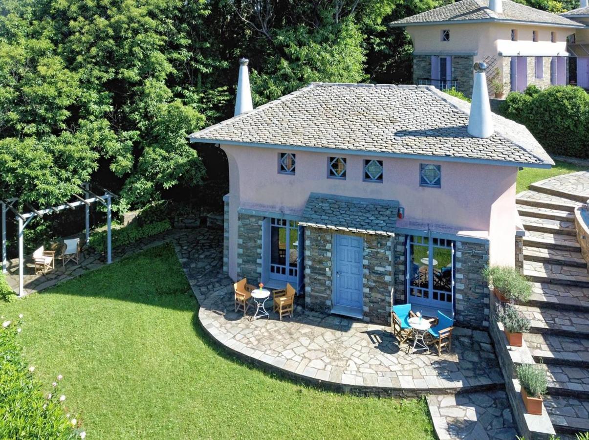 Вилла Tsagkarada Country Estate With Pool Экстерьер фото