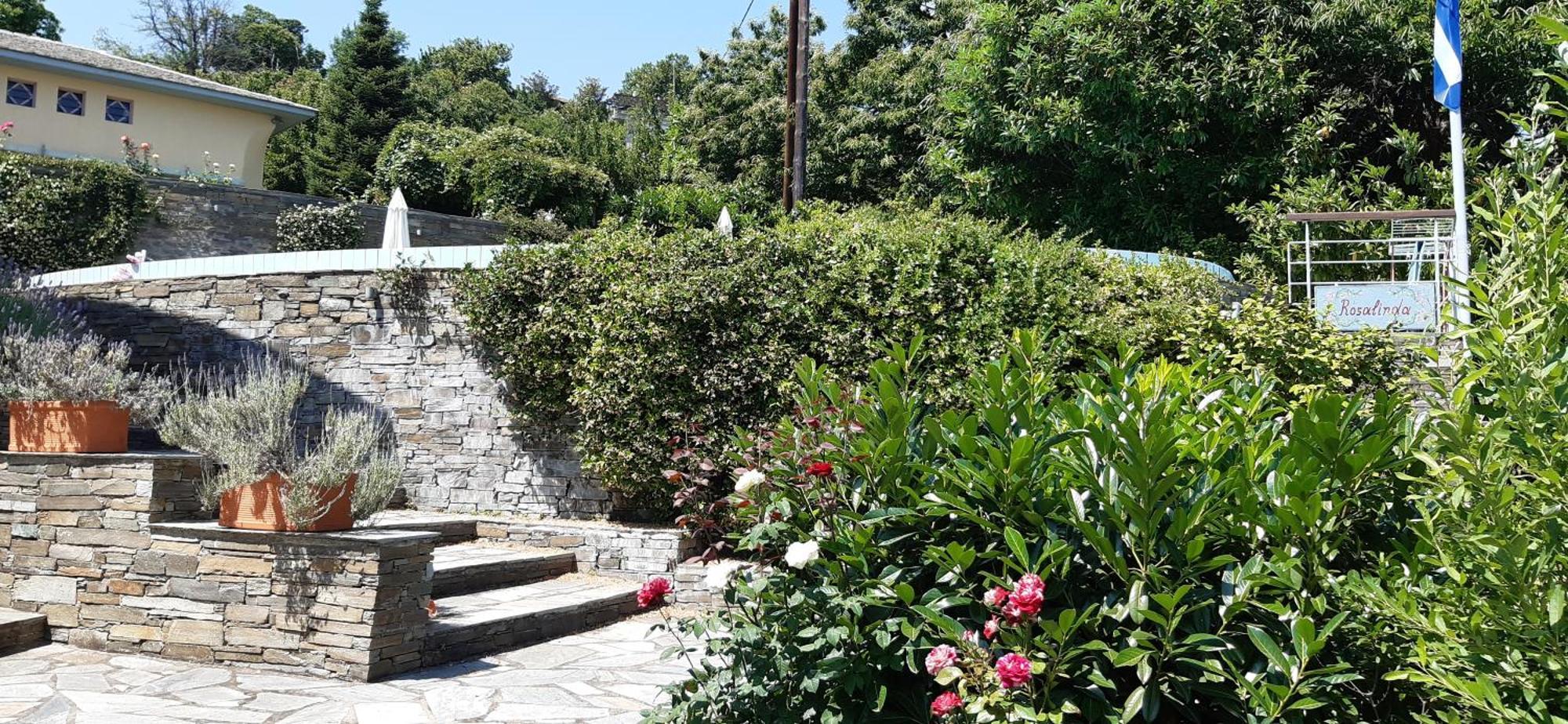 Вилла Tsagkarada Country Estate With Pool Экстерьер фото