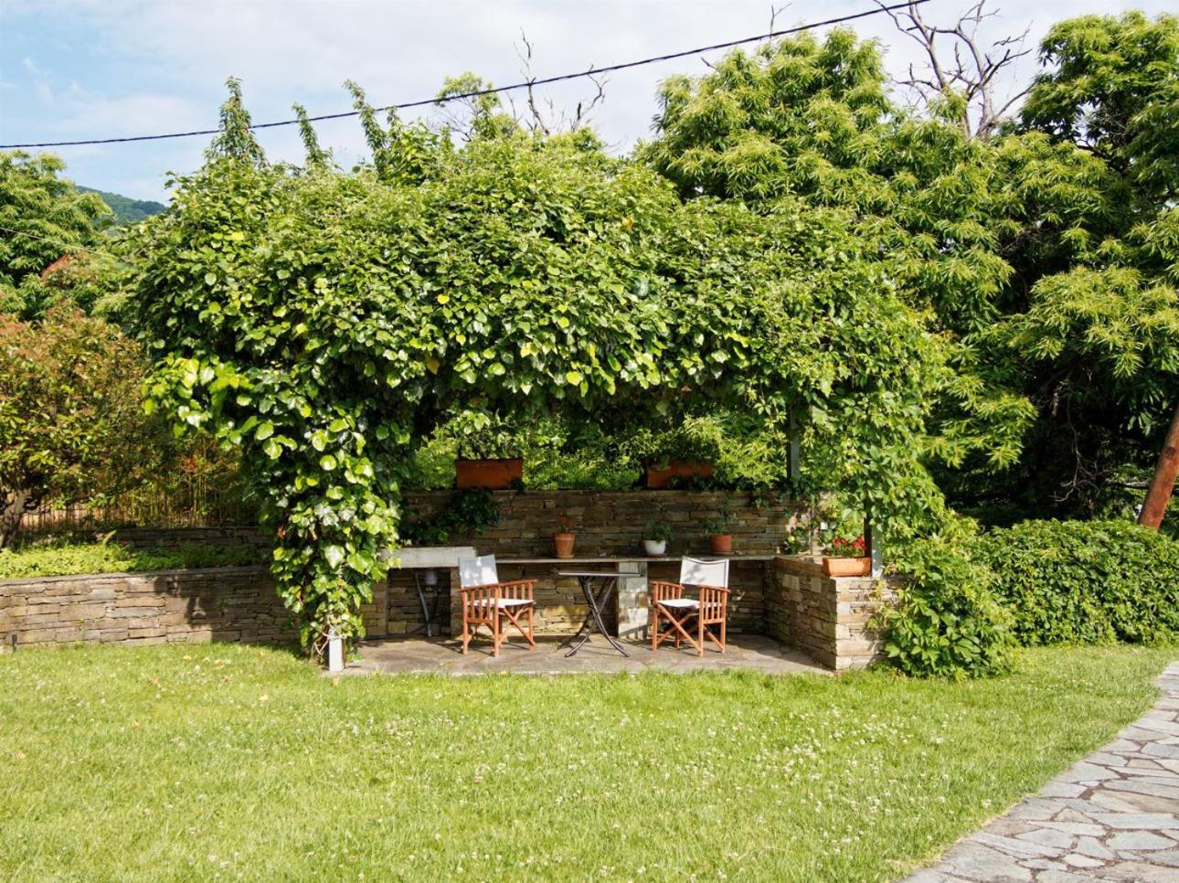 Вилла Tsagkarada Country Estate With Pool Экстерьер фото